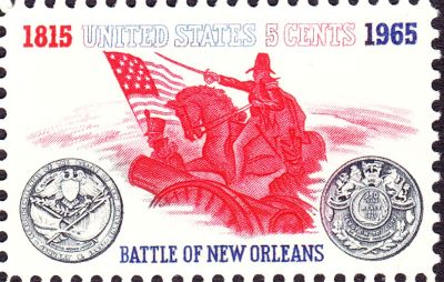 [Battle of New Orleans stamp]