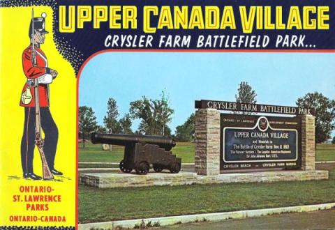 [front cover of Upper Canada Village: Crysler Farm Memorial Park]