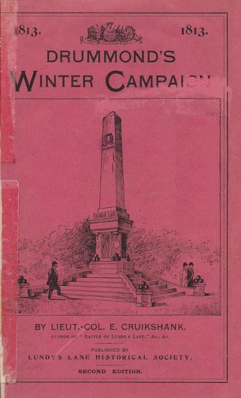 [Front cover of "Drummond's Winter Campaign"]