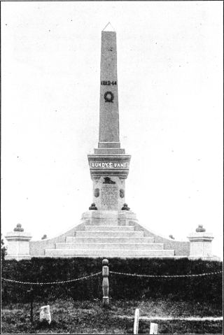 [Soldier's Monument —Lundy's Lane]